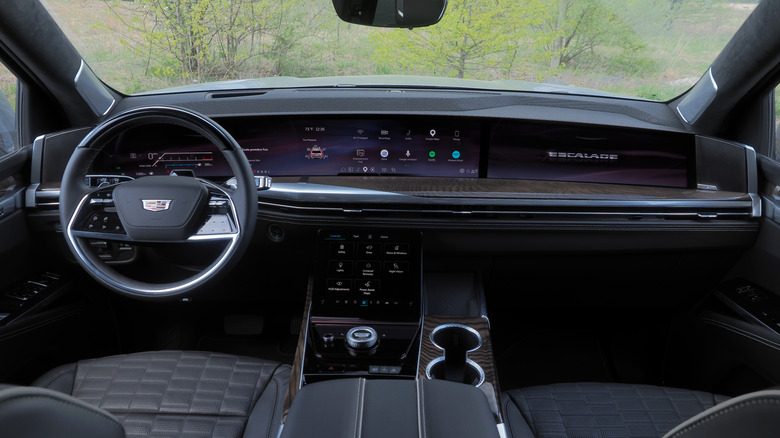 2026 Cadillac Escalade dashboard