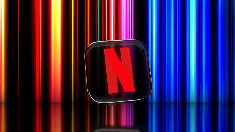 Colorful Netflix logo
