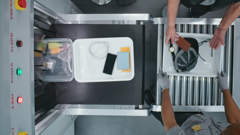 TSA x-ray inspection
