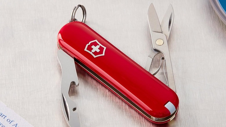 Victorinox Jetsetter opened up