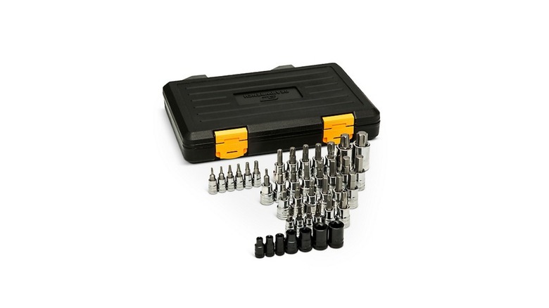 a gearwrench torx and allen bit socket set