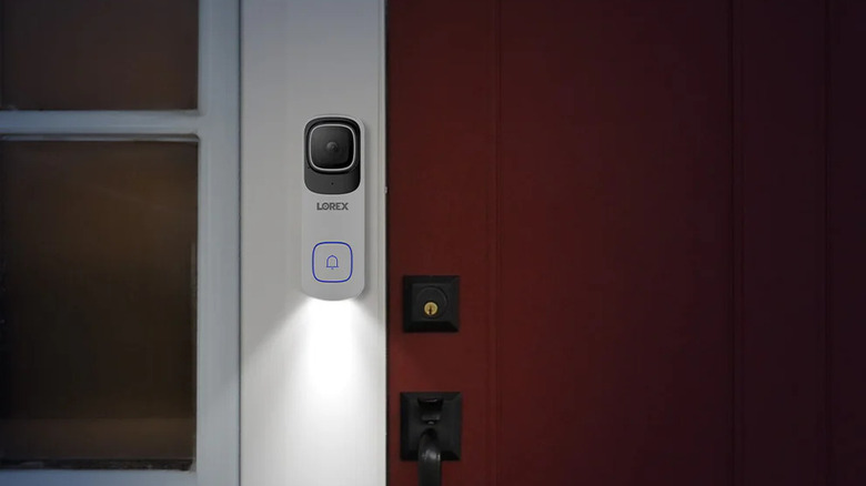 Lorex Video Doorbell with night light feature