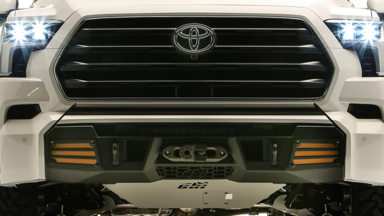 2022 Ultimate Overlanding Sequoia TRD Off-Road' Concept front winch