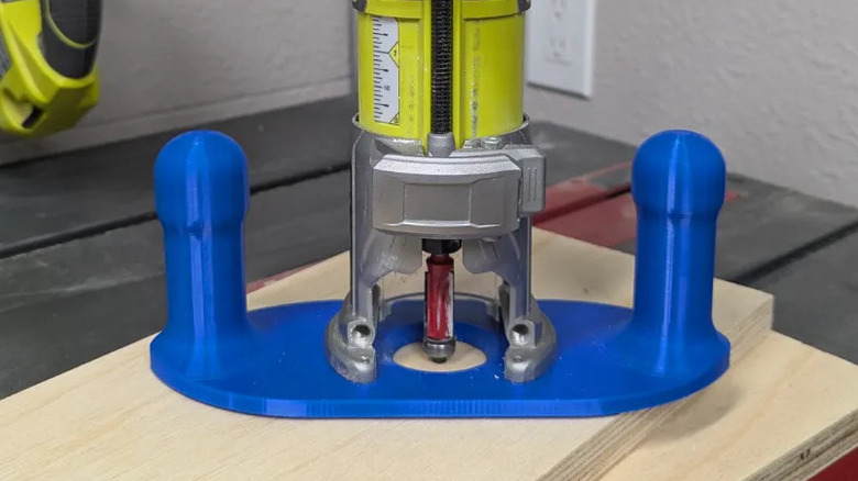 Ryobi palm router handle