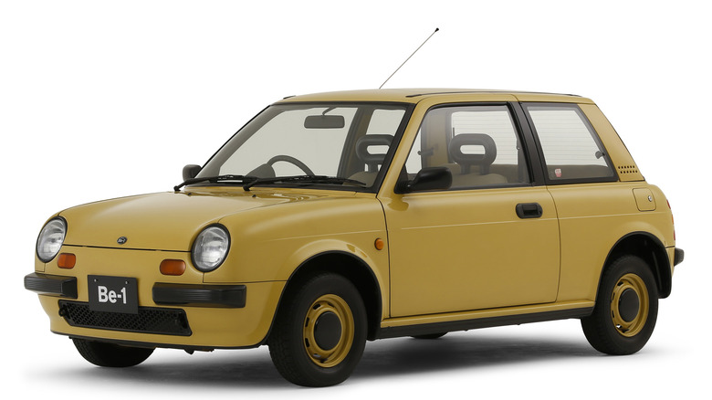 1987 Nissan Be-1 on white background