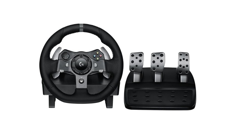 Logitech G920 Driving Force Racing Wheel and Floor Pedals