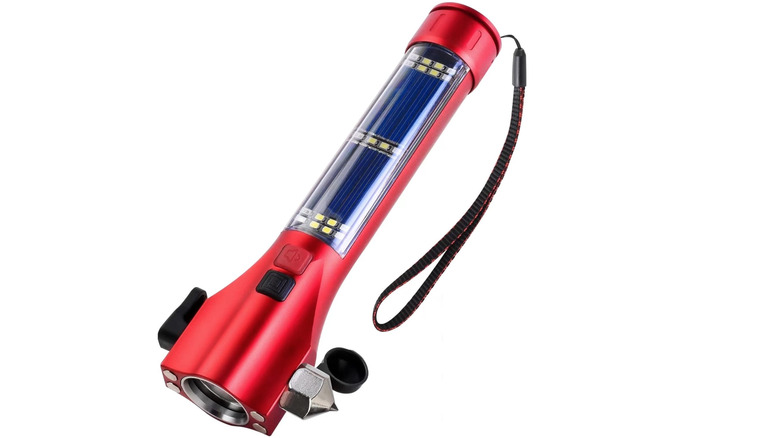 Unicumoo emergency light on a white background