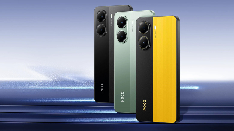 Poco X7 Pro in different colors