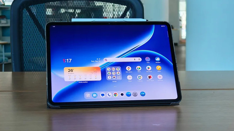 OnePlus Pad Go 2 placed on a table
