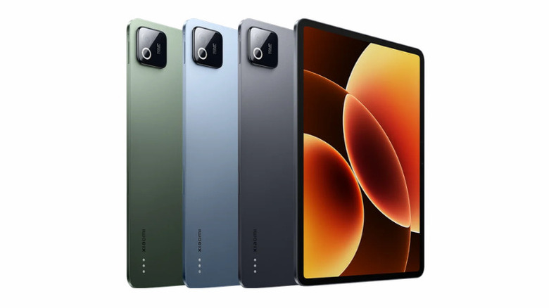Xiaomi Pad 8 pro in different colors