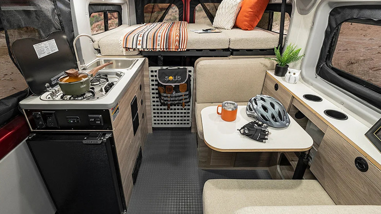 Winnebago Solis interior