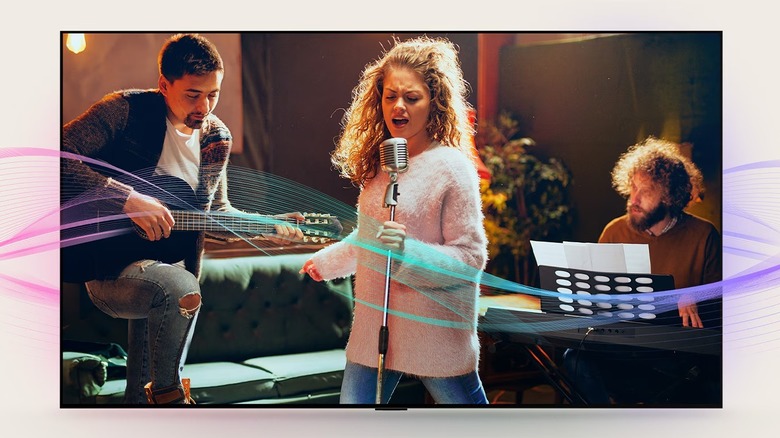 Promo image of an LG B5 OLED TV