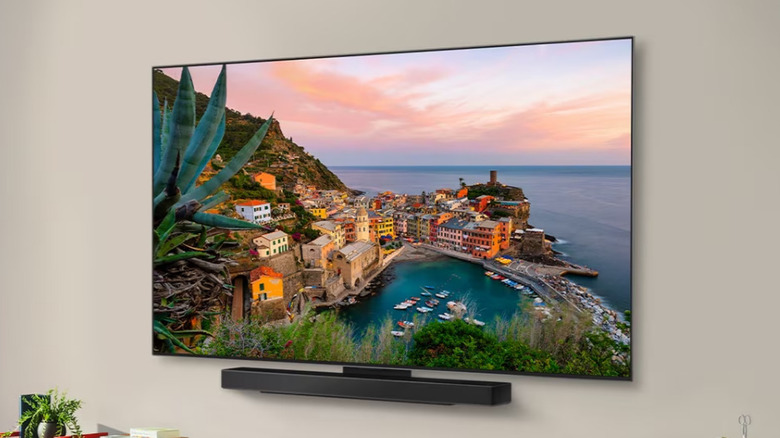 Promo image of the LG C5 OLED television