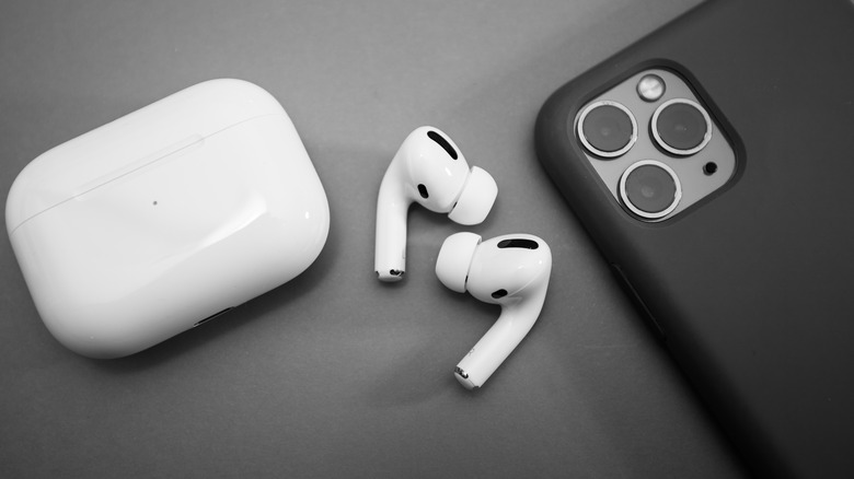 AirPods Pro with an iPhone