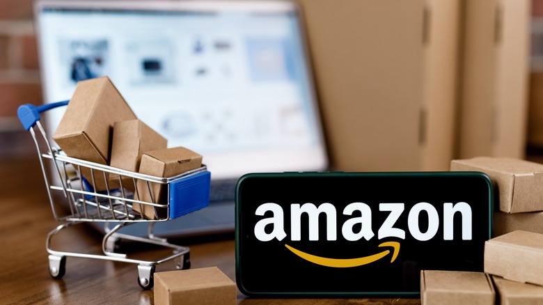 an amazon shopping cart
