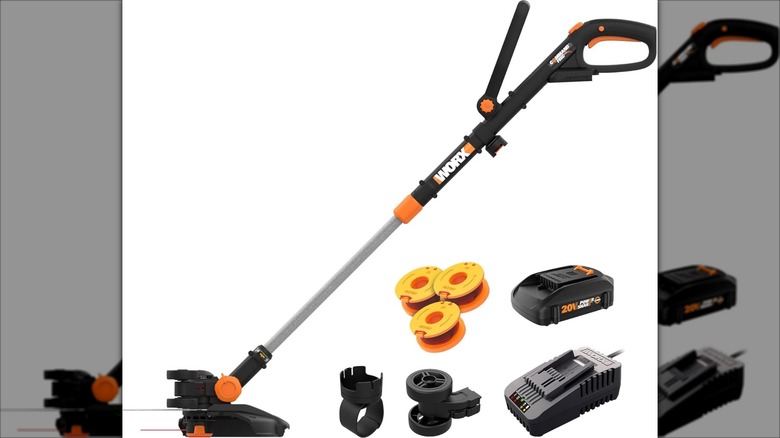 Worx Cordless 12-inch String Trimmer & Lawn Edger Kit