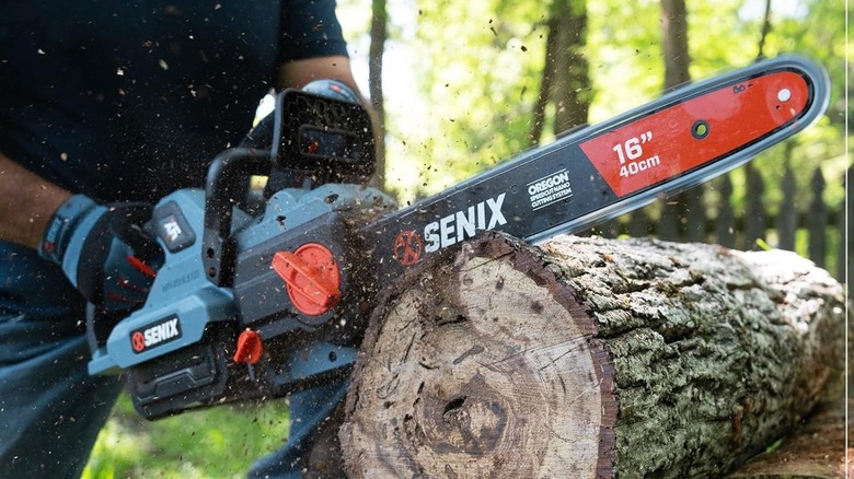 Senix 60V 16-inch Chainsaw
