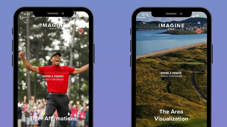 Imagine Golf app