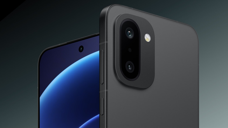 The OnePlus 15R as seen in a press image with its rear camera array visible