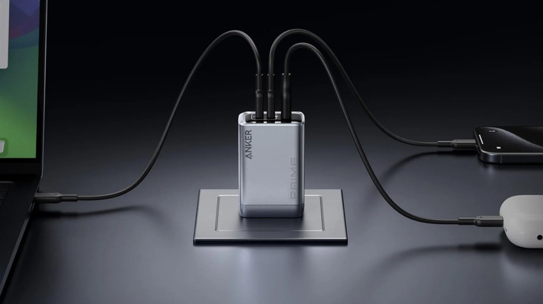 The Anker 100W, 3-port Prime Charger