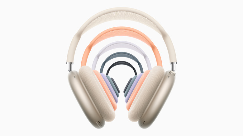 AirPods Max units on white background