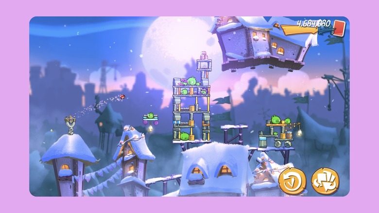Gameplay screenshot of the Angry Birds 2 game