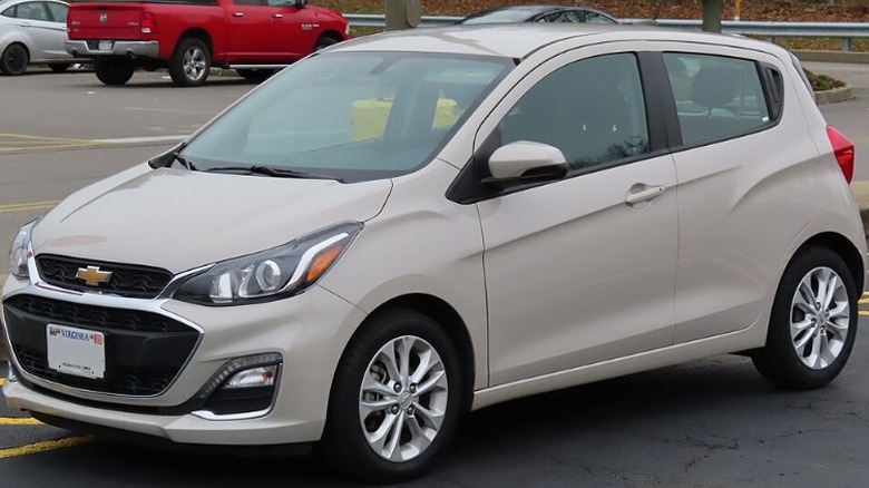 A 2021 Chevrolet Spark