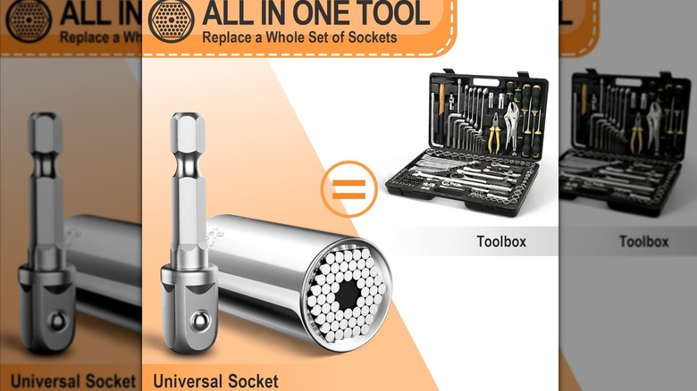 Advertorial for universal socket