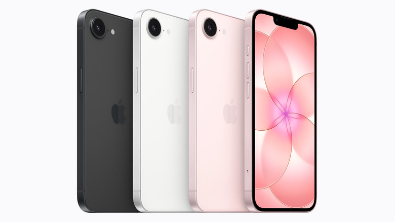 iPhone 17e in different colors