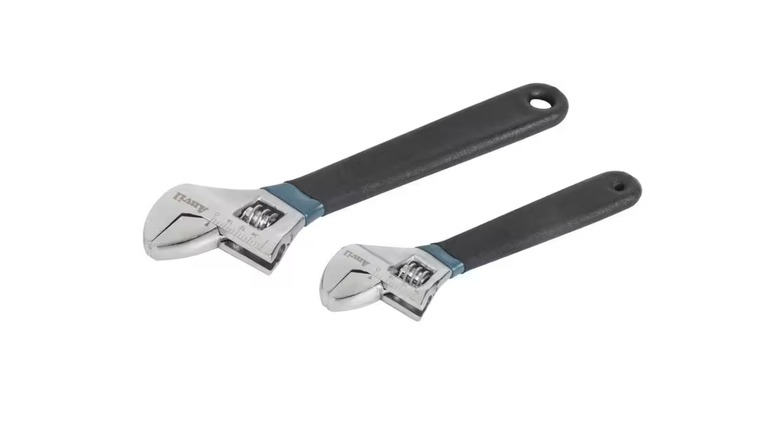 Anvil 2-Piece Adjustable Wrench Set