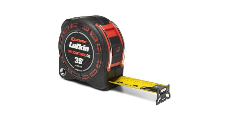 Crescent 35-Foot by 1-1/4-Inch Shockforce G2 Magnetic Tape Measure