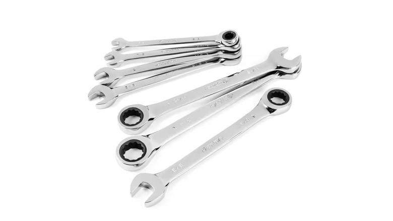 Husky Ratcheting Combination Wrench Set (SAE)