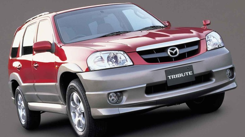 2001 Mazda Tribute (JDM), front-right view