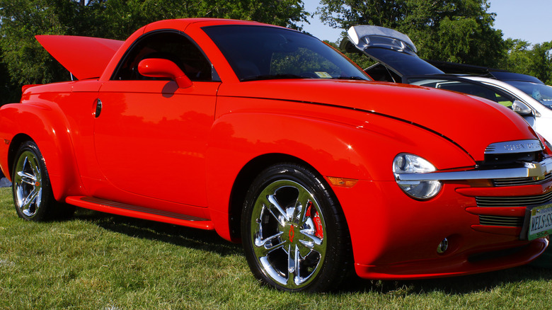 Red Chevy SSR