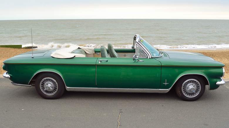 Green Chevy Corvair