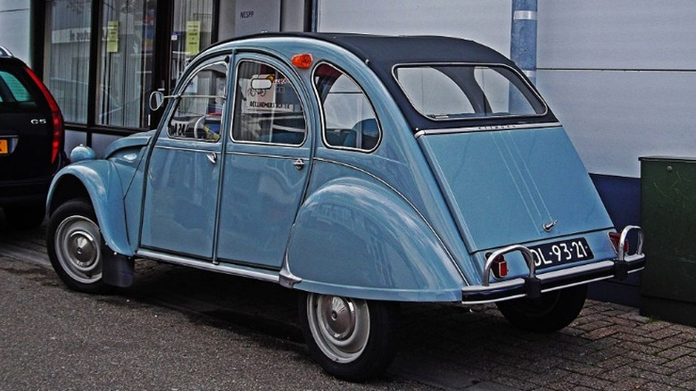 a 1966 Citroen 2CV