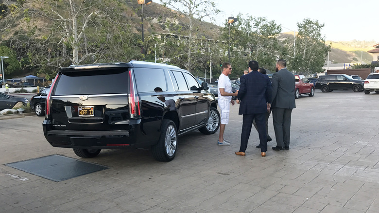 David Hasselhoff 2017 Cadillac Escalade