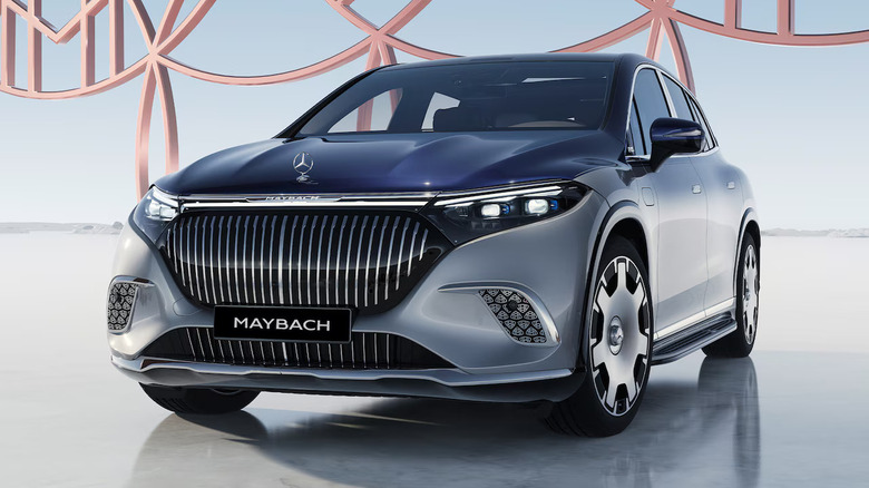 A 2025 Mercedes Maybach EQS SUV