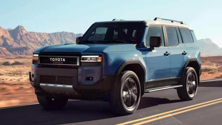 An official image of the 2025 Toyota Land Cruiser
