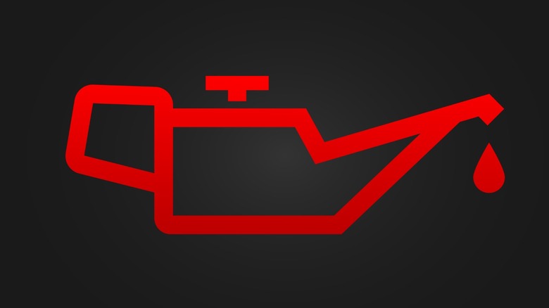 oil pressure warning light