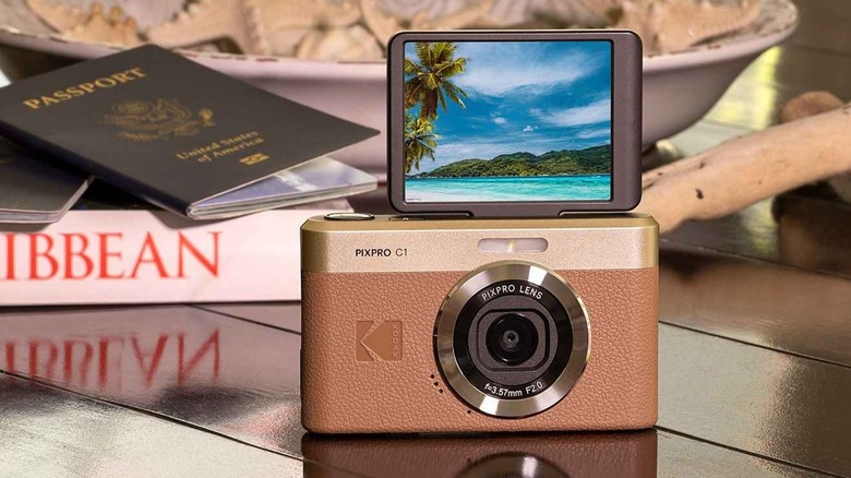 the Kodak PIXPRO C1 on a table