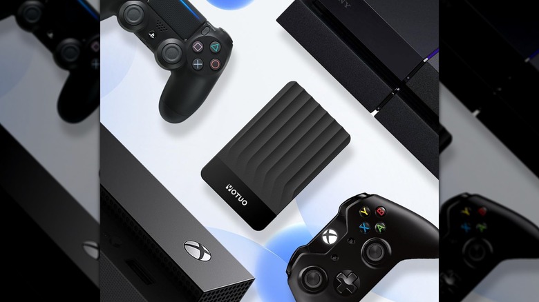 external hard drive with consoles