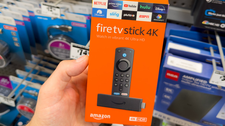 Fire TV Stick 4K for sale at Home Depot