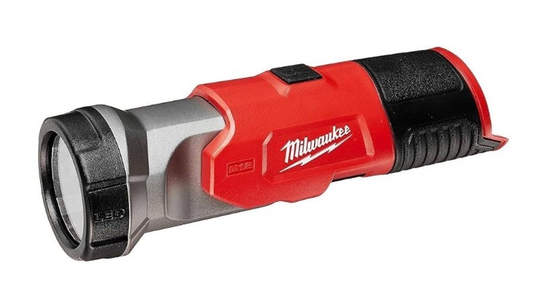 Milwaukee M12 LED Work Light on white background