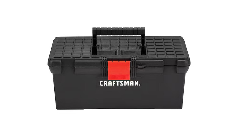 Black Craftsman tool box