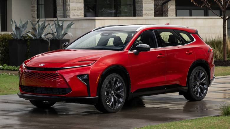 2025 Toyota Crown Signia on a driveway