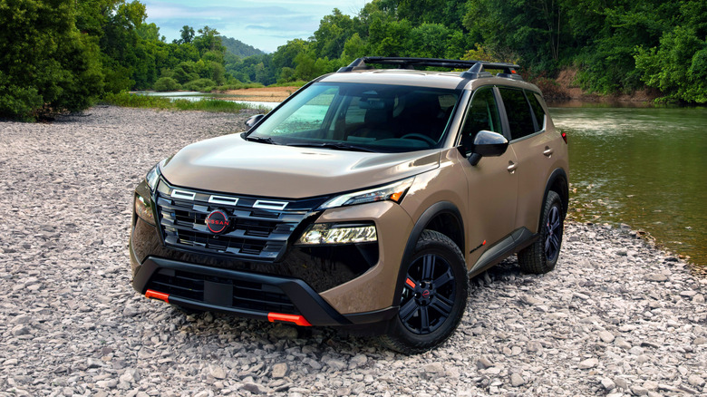 2026 Nissan Rogue Rock Creek Edition by a river