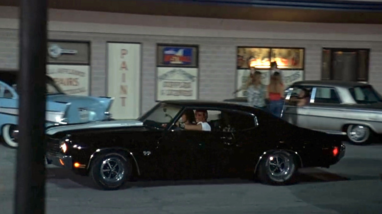 Wooderson driving his Chevy in Dazed and Confused