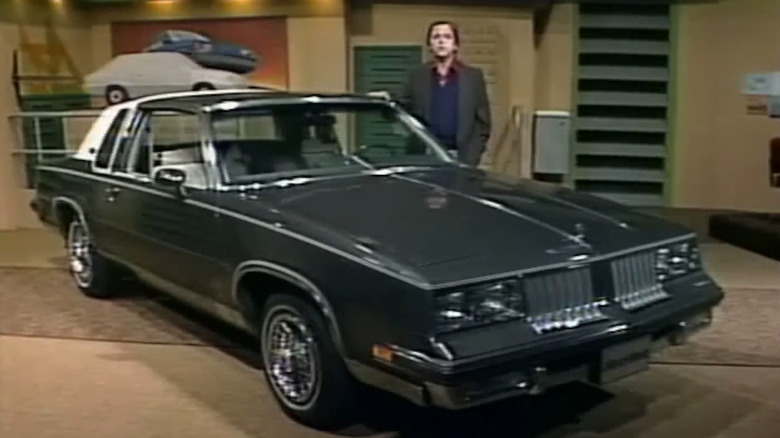 Oldsmobile Cutlass on display