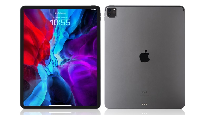 iPad front and back